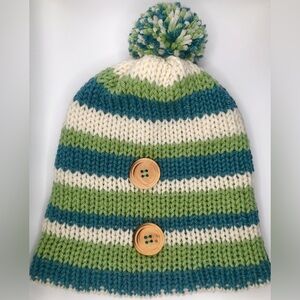 “Winter Thyme Breeze” Acrylic Beanie